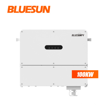 Bluesun On grid solar inverter 100KW  MPPT solar inverte  three phase solar inverter with CE TUV certificate